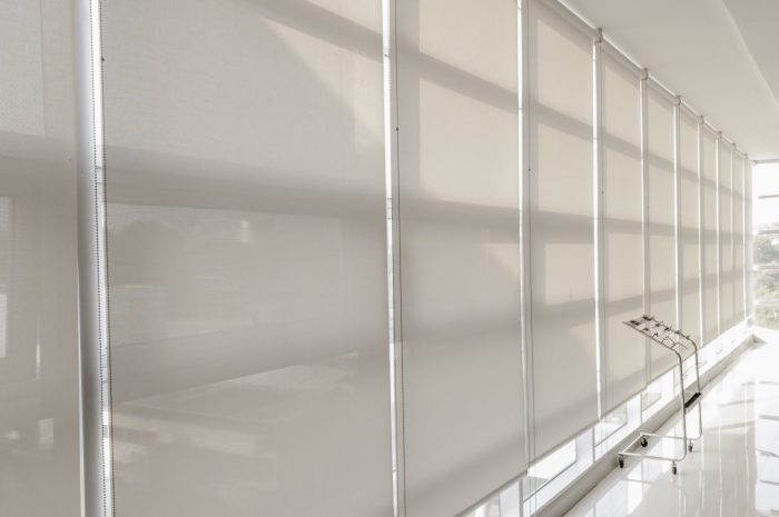 Horizontal Blinds for Glass Window